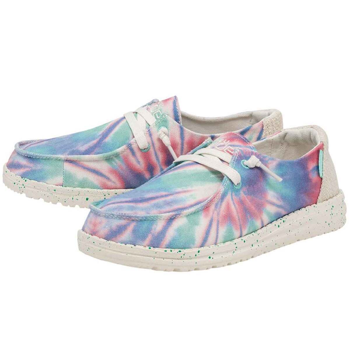 Hey Dude Women's Wendy Tie Dye Casual Shoes Hey Dude Women's Wendy Tie Dye Casual Shoes
