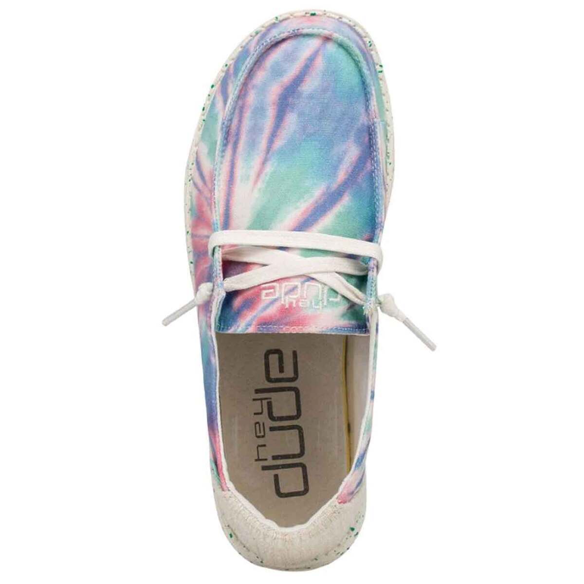 Hey Dude Women's Wendy Tie Dye Casual Shoes Hey Dude Women's Wendy Tie Dye Casual Shoes