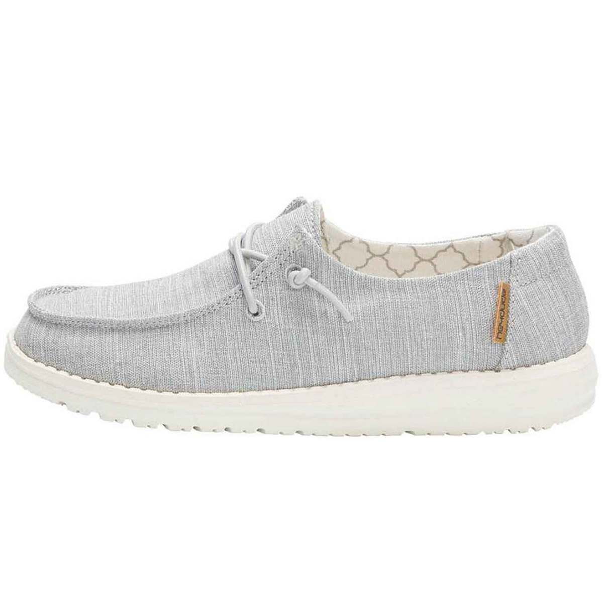 Hey Dude Youth Wendy Linen Casual Shoes | Sportsman's Warehouse