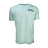 Heybo Men's Gulf Coast Shrimp Short Sleeve Shirt - Pacific Blue L