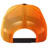 Heybo Men's Old School Camo Meshback Adjustable Hat - Hunter Orange - One Size Fits Most - Hunter Orange One Size Fits Most