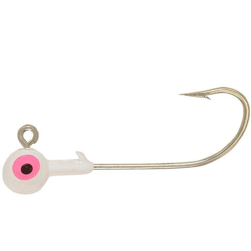 H&H Lure 1/4oz Cocahoe Round Jig Head - Chartreuse