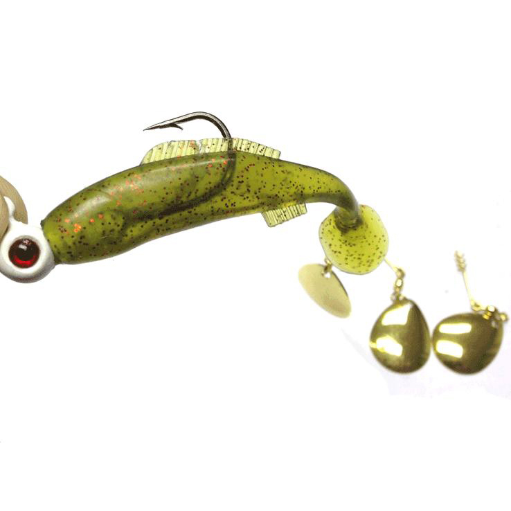 H&H Lure Co Finesse Blades Screw on Colorado Spinner Lure Component - Gold - Gold sz3 H&H Lure Co Finesse Blades Screw on Colorado Spinner Lure Component - Gold - Gold sz3