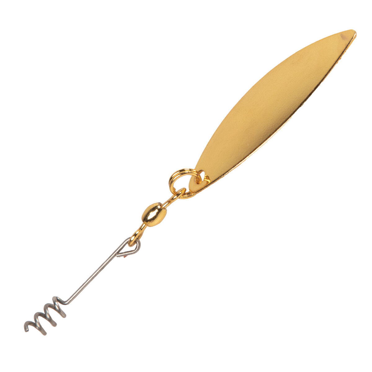 H&H Lure Co Finesse Blades Screw on Willow Spinner Lure Component - Gold - Gold sz3 H&H Lure Co Finesse Blades Screw on Willow Spinner Lure Component - Gold - Gold sz3