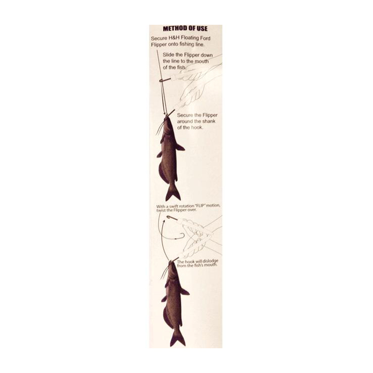 H&H Lure Co Floating Fish Flipper Gaff/Dehooker Fishing Tool - Glow, 16in - Glow H&H Lure Co Floating Fish Flipper Gaff/Dehooker Fishing Tool - Glow, 16in - Glow