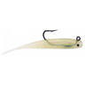 H&H Lure Co  Glass Minnow Double Rig Saltwater Soft Bait - Glow, 1/8oz, 3in