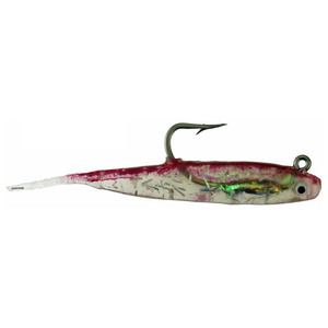H&H Lure Co  Glass Minnow Double Rig Saltwater Soft Bait - Opening Night, 1/8oz, 3in