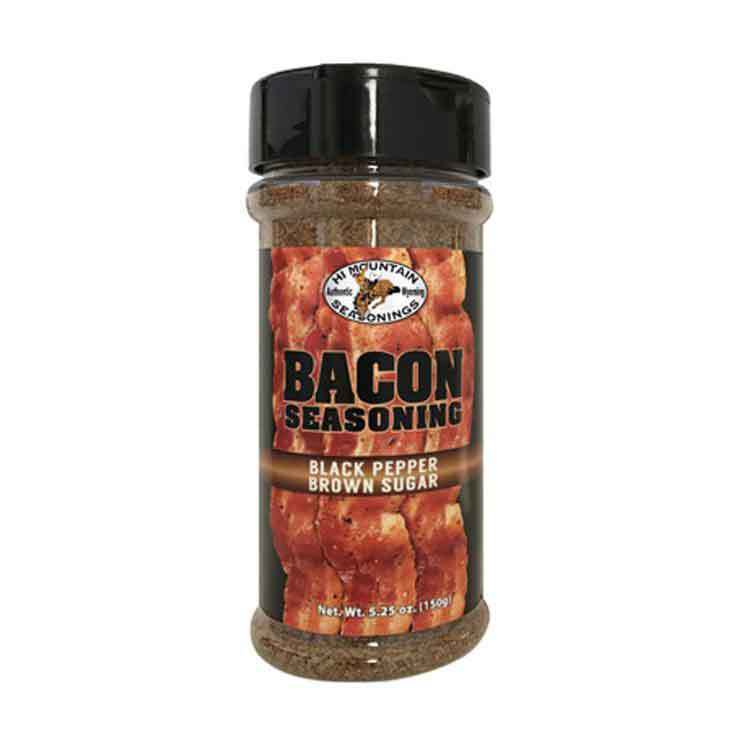 Hi Mountain Black Pepper & Brown Sugar Bacon Seasoning - 5.25oz Hi Mountain Black Pepper & Brown Sugar Bacon Seasoning - 5.25oz