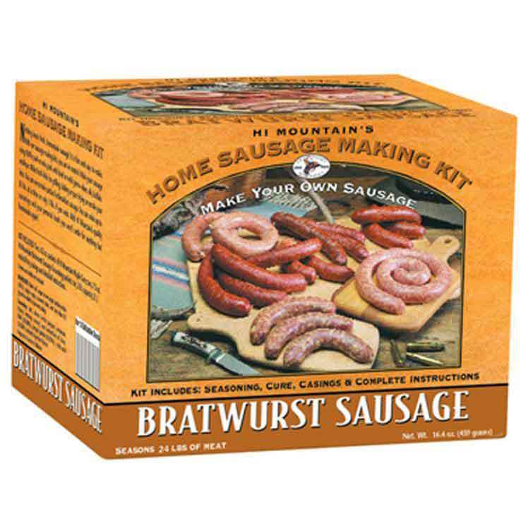 Hi Mountain Bratwurst Sausage Seasoning Kits Hi Mountain Bratwurst Sausage Seasoning Kits