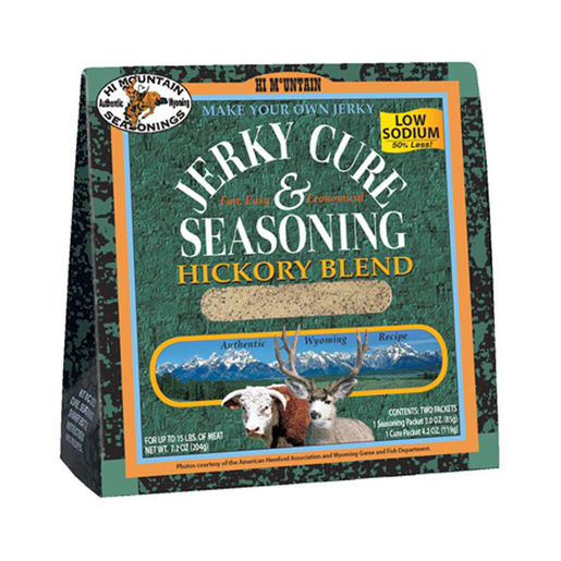 Hi Mountain Hickory Blend Low Sodium Jerky Kit - 7.2oz