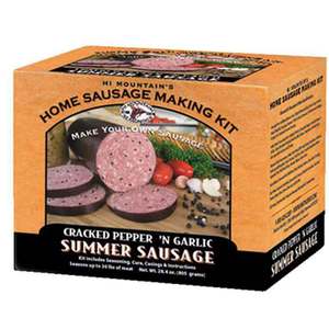 Hi Mountain Summer Sausage Seasoning Kits - Cracked Pepper 'N Garlic