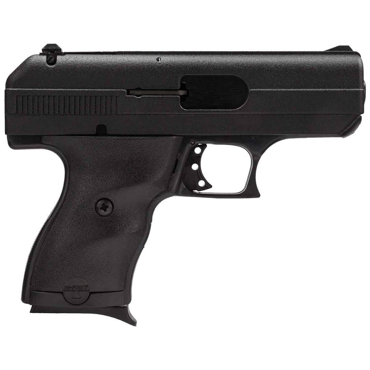 Hi-Point 916 w/Galco Leather 9mm Luger 3.5in Black Pistol - 8+1 Rounds Hi-Point 916 w/Galco Leather 9mm Luger 3.5in Black Pistol - 8+1 Rounds