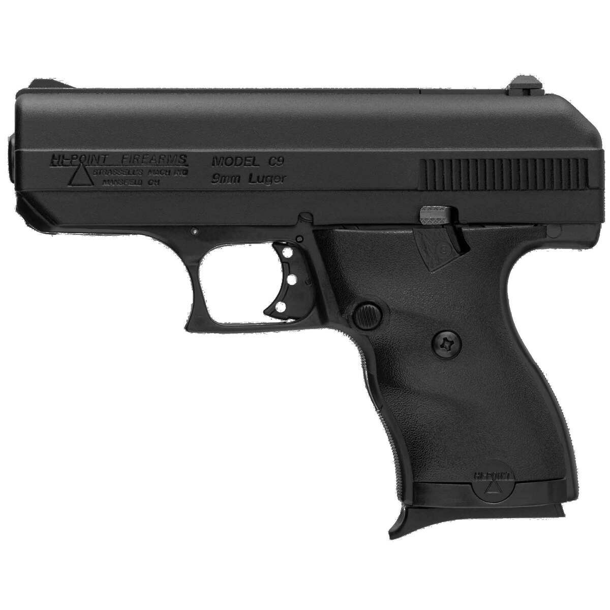 Hi-Point 9NYLOC w/Nylon Holster 9mm Luger 3.5in Black Pistol - 8+1 Rounds Hi-Point 9NYLOC w/Nylon Holster 9mm Luger 3.5in Black Pistol - 8+1 Rounds