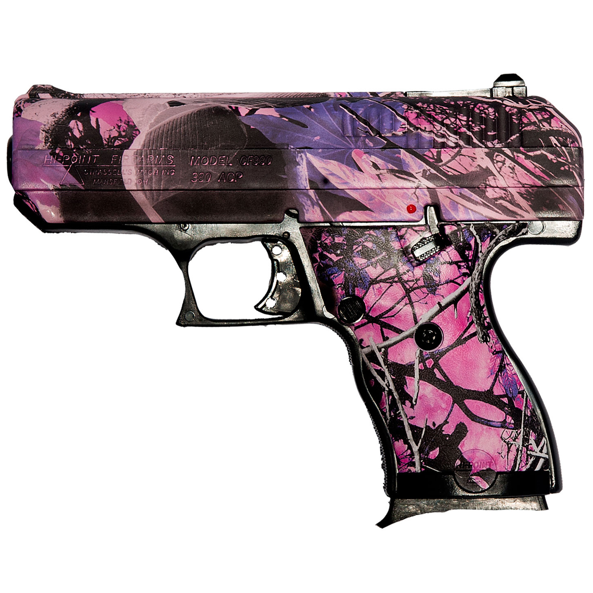 Hi-Point CF380 380 Auto (ACP) 3.5in Pink Country Girl Camo Pistol - 8+1 ...