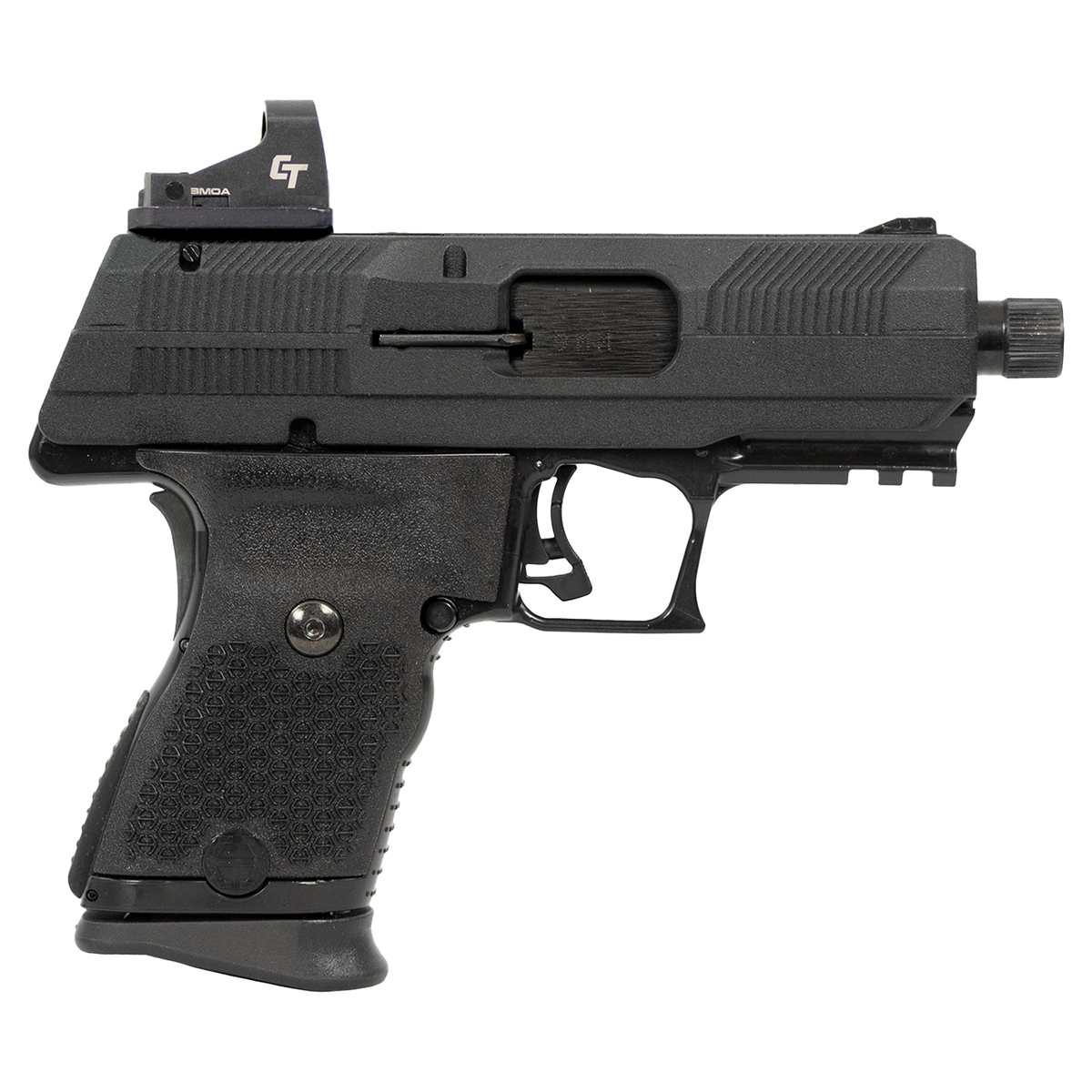 Hi-Point YC9 W/Crimson Trace Red Dot 9mm Luger 4.12in Black Pistol - 10+1 Rounds - Black Hi-Point YC9 W/Crimson Trace Red Dot 9mm Luger 4.12in Black Pistol - 10+1 Rounds - Black