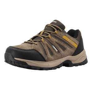 Hi-Tec Men's Canvey Waterproof Low Hiking Shoes - Taupe - Size 7