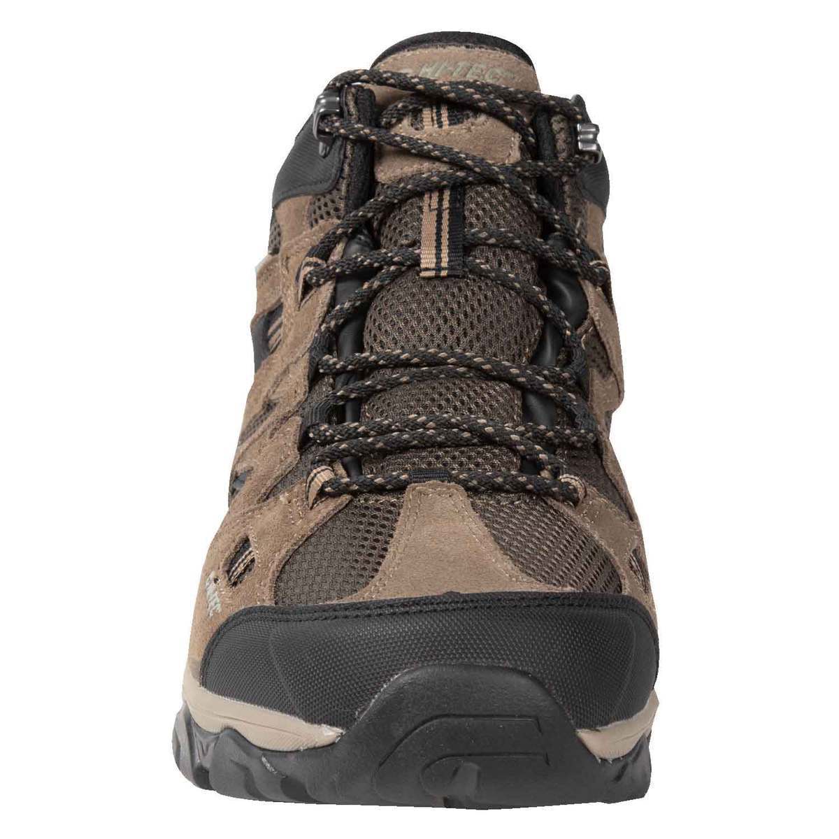 Hi-Tec Men's Ravus Vent Waterproof Mid Hiking Boots - Dark Taupe - Size ...