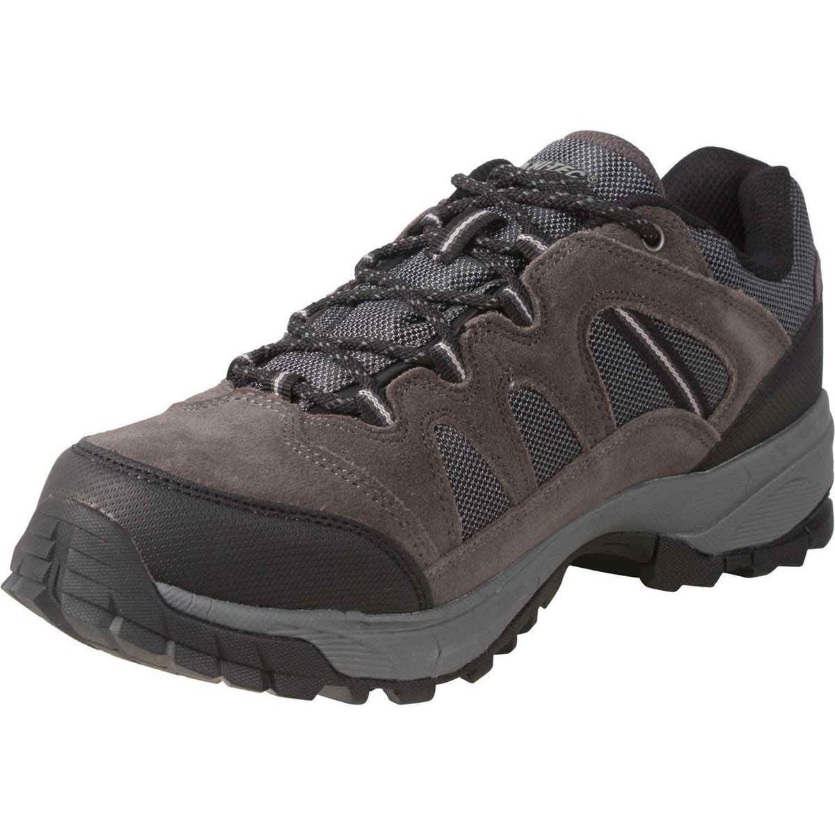 Hi-Tec Men's Wasatch Waterproof Low Hiking Shoes - Gray - Size 9.5 - Gray 9.5 Hi-Tec Men's Wasatch Waterproof Low Hiking Shoes - Gray - Size 9.5 - Gray 9.5