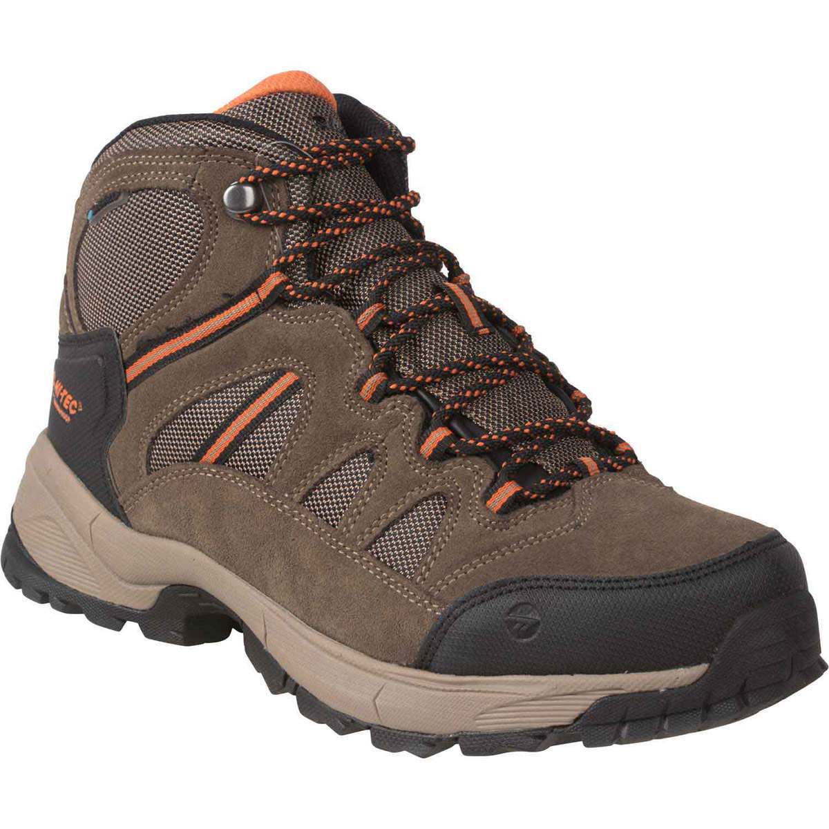 Hi-Tec Men's Wasatch Waterproof Mid Hiking Boots - Smoke - Size 11 - Smoke 11 Hi-Tec Men's Wasatch Waterproof Mid Hiking Boots - Smoke - Size 11 - Smoke 11