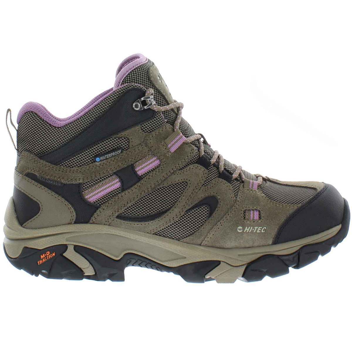 Hi-Tec Women's Ravus Vent Waterproof Mid Hiking Boots - Brown - Size 6 ...