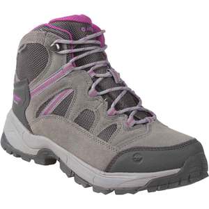 Hi-Tec Women's Wasatch Waterproof Mid Hiking Boots - Charcoal - Size 7