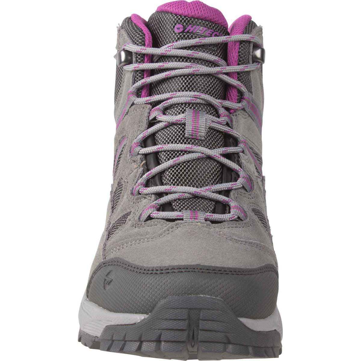 Hi-Tec Women's Wasatch Waterproof Mid Hiking Boots - Charcoal - Size 7 - Charcoal 7 Hi-Tec Women's Wasatch Waterproof Mid Hiking Boots - Charcoal - Size 7 - Charcoal 7
