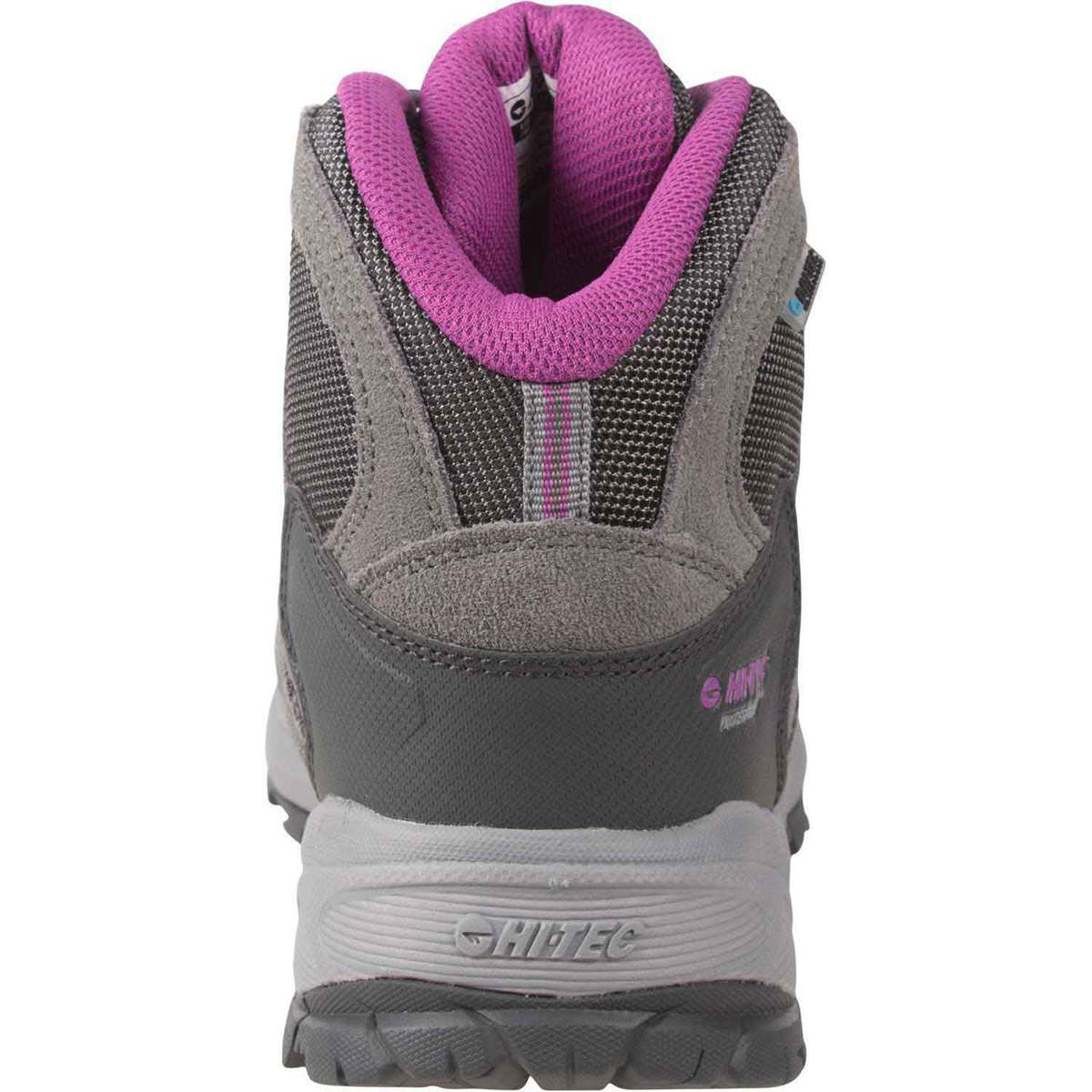 Hi-Tec Women's Wasatch Waterproof Mid Hiking Boots - Charcoal - Size 7 - Charcoal 7 Hi-Tec Women's Wasatch Waterproof Mid Hiking Boots - Charcoal - Size 7 - Charcoal 7