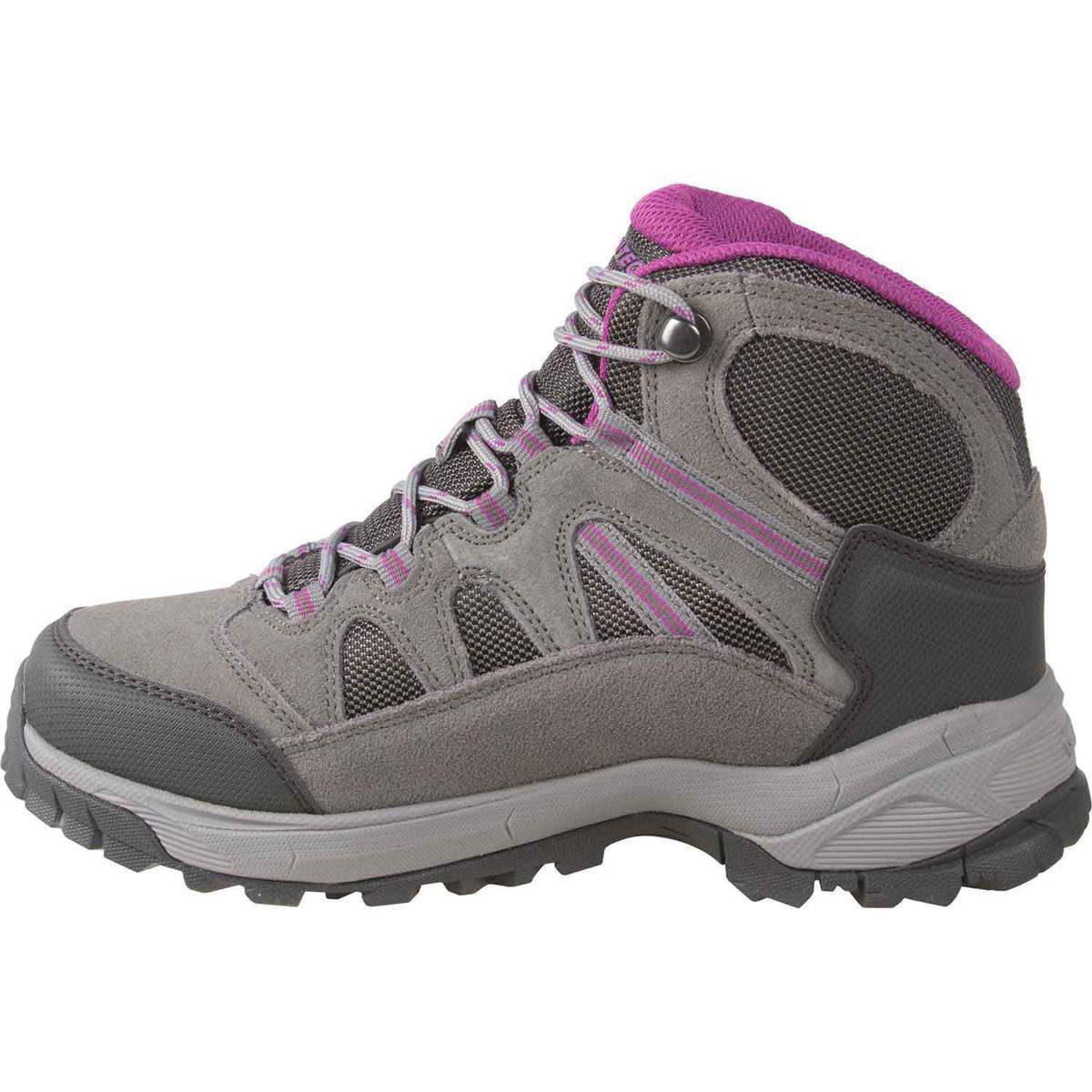 Hi-Tec Women's Wasatch Waterproof Mid Hiking Boots - Charcoal - Size 7 - Charcoal 7 Hi-Tec Women's Wasatch Waterproof Mid Hiking Boots - Charcoal - Size 7 - Charcoal 7