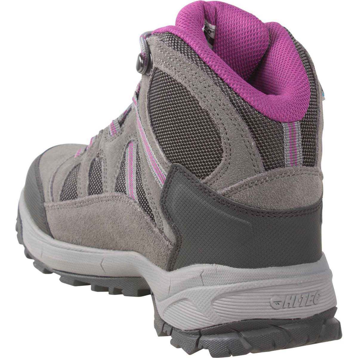 Hi-Tec Women's Wasatch Waterproof Mid Hiking Boots - Charcoal - Size 7 - Charcoal 7 Hi-Tec Women's Wasatch Waterproof Mid Hiking Boots - Charcoal - Size 7 - Charcoal 7