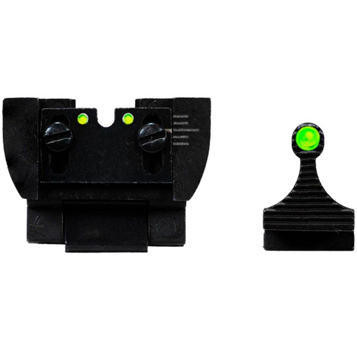Hi Viz Ruger 10/22 Interchangeable 3-Dot Rifle Sight Set - Green - Black Hi Viz Ruger 10/22 Interchangeable 3-Dot Rifle Sight Set - Green - Black