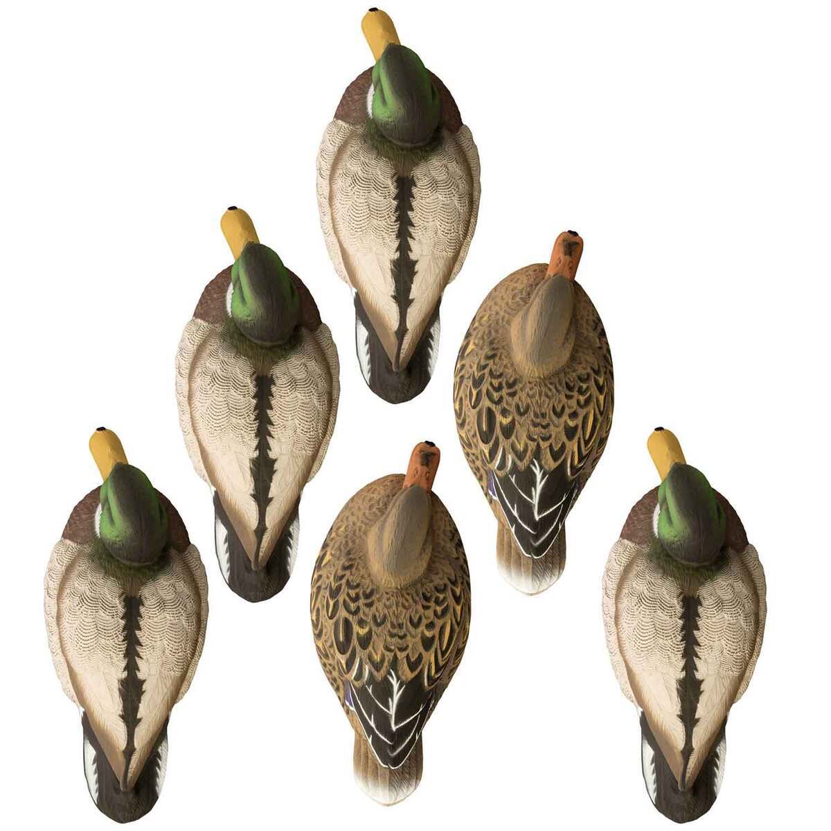 Higdon Decoys Standard Mallard Filler Pack - 6 Pack Higdon Decoys Standard Mallard Filler Pack - 6 Pack