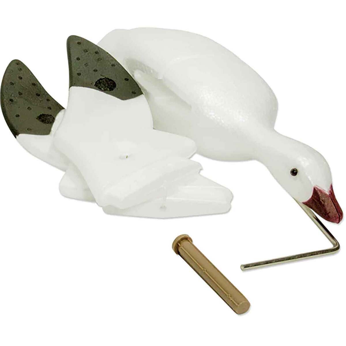 Higdon Feathers Flyers Snow Goose Silhouette Decoy - Single Pack Higdon Feathers Flyers Snow Goose Silhouette Decoy - Single Pack