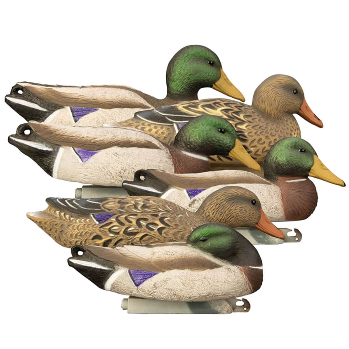Higdon Full Size Filled Mallards Duck Decoys - 6 Pack Higdon Full Size Filled Mallards Duck Decoys - 6 Pack