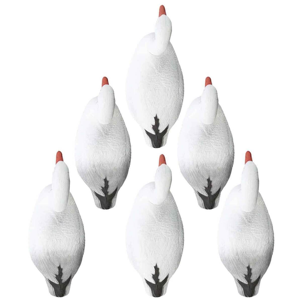 Higdon Full-Size Half-Shell Snow Goose Decoy - 6 Pack Higdon Full-Size Half-Shell Snow Goose Decoy - 6 Pack