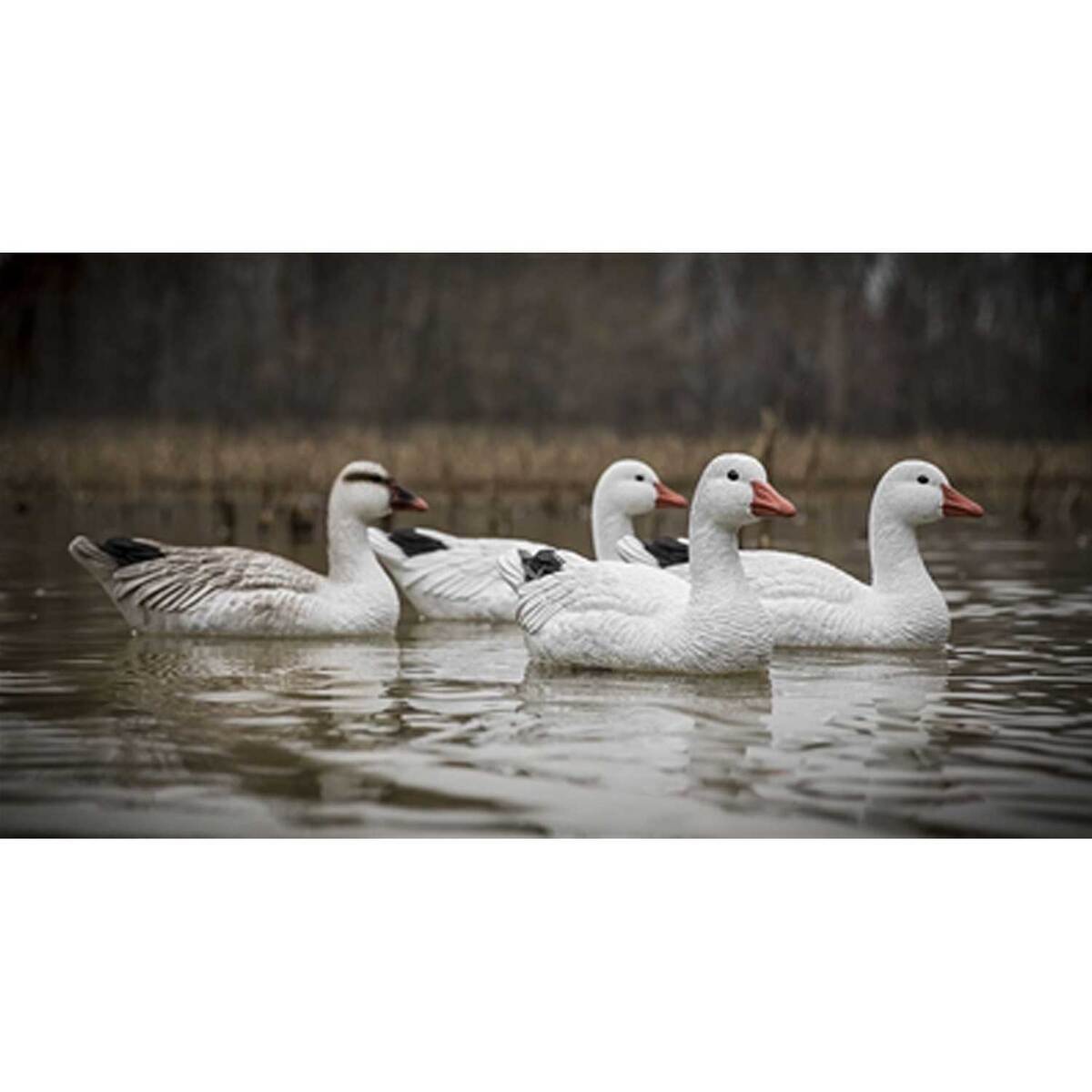 Higdon Full Size Snow Goose Floater Decoys - 4 Pack Higdon Full Size Snow Goose Floater Decoys - 4 Pack