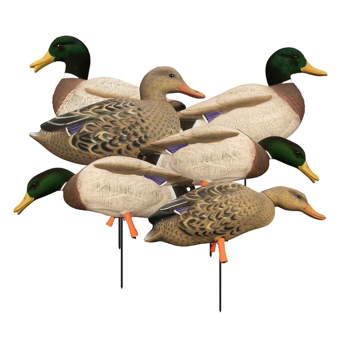 Higdon Magnum Full Body Mallards Duck Decoys - 6 Pack Higdon Magnum Full Body Mallards Duck Decoys - 6 Pack