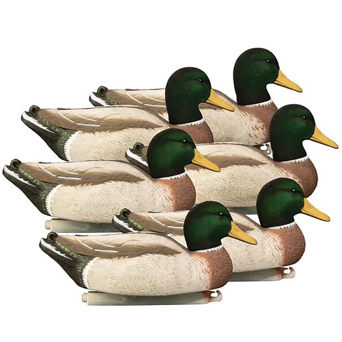 Higdon Outdoors All Drake Foam Filled Flocked Heads Magnum Mallard Decoys - 6 Pack Higdon Outdoors All Drake Foam Filled Flocked Heads Magnum Mallard Decoys - 6 Pack