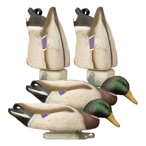 Higdon Outdoors Magnum Feeder Mallard Decoys – 4 Pack