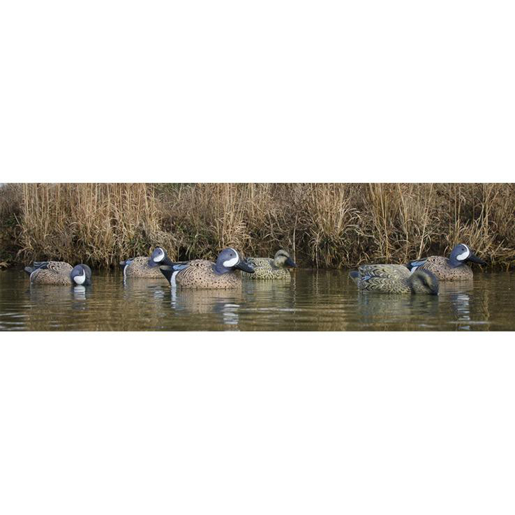 Higdon Standard Foam Filled Blue Wing Teal Duck Decoys - 6 Pack Higdon Standard Foam Filled Blue Wing Teal Duck Decoys - 6 Pack