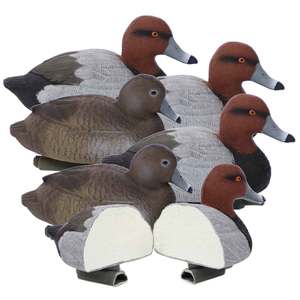Higdon Standard Foam Filled Red Heads Duck Decoys - 6 Pack