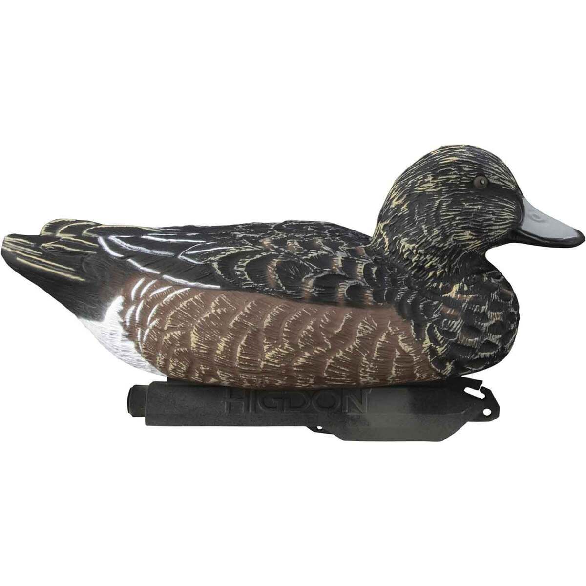 Higdon Standard Foam Filled Wigeons Duck Decoys - 6 Pack Higdon Standard Foam Filled Wigeons Duck Decoys - 6 Pack