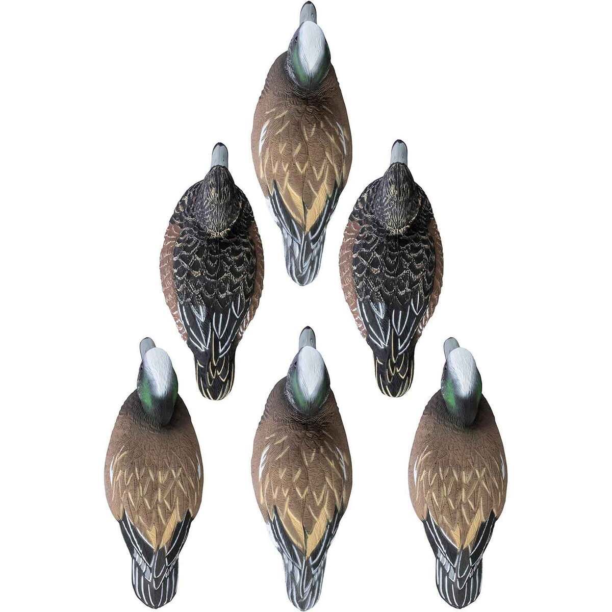 Higdon Standard Foam Filled Wigeons Duck Decoys - 6 Pack Higdon Standard Foam Filled Wigeons Duck Decoys - 6 Pack