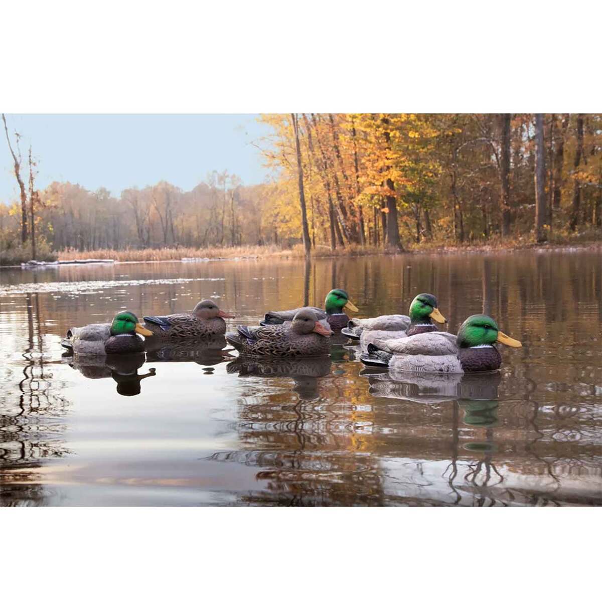 Higdon Standard Foam Mallard Duck - 6 Pack Higdon Standard Foam Mallard Duck - 6 Pack