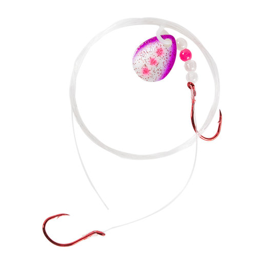 Yakima Bait Co. Hildebrandt Finesse Walleye Spinner - Nickel Sz 1 Hooks