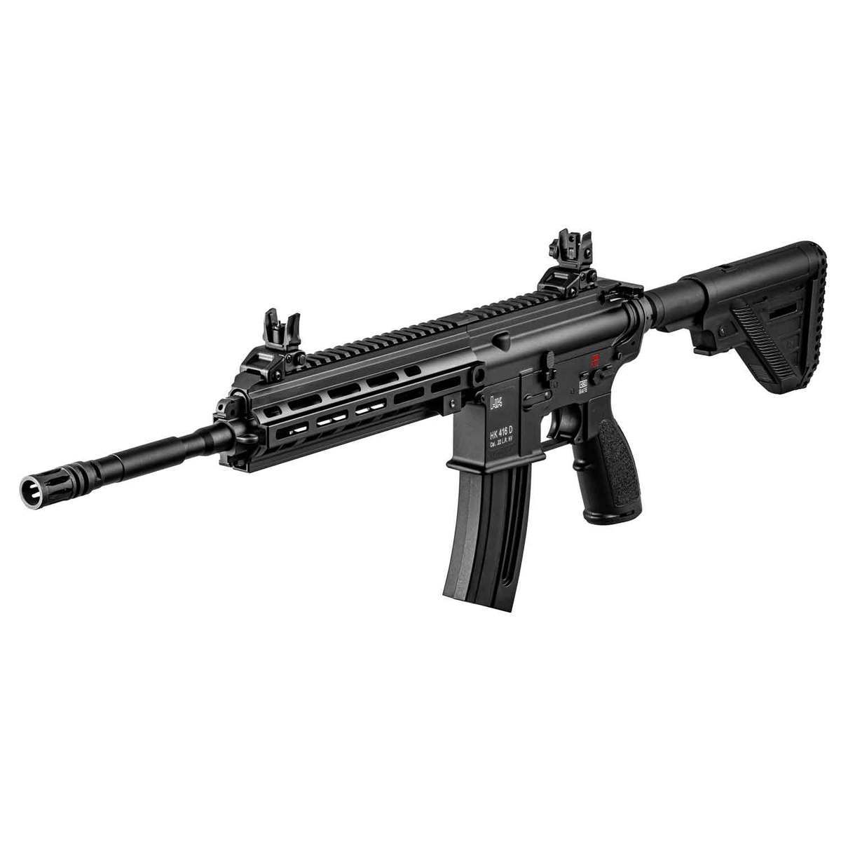 HK HK416 22 Long Rifle 16.1in Black Semi Automatic Modern Sporting Rifle - 20+1 Rounds - Black HK HK416 22 Long Rifle 16.1in Black Semi Automatic Modern Sporting Rifle - 20+1 Rounds - Black