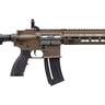 HK 416 22 Long Rifle 16in Flat Dark Earth Semi Automatic Modern Sporting Rifle - 10+1 Rounds - Tan