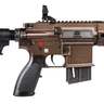 HK HK416-D 22 Long Rifle 16in Midnight Bronze Cerakote Modern Sporting Rifle - 10+1 Rounds - Midnight Bronze