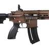HK HK416-D 22 Long Rifle 16in Midnight Bronze Cerakote Modern Sporting Rifle - 20+1 Rounds - Midnight Bronze