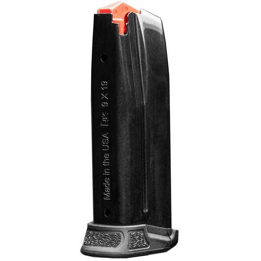 H&K Black CC9 9mm Luger Extended Handgun Magazine – 12 Rounds