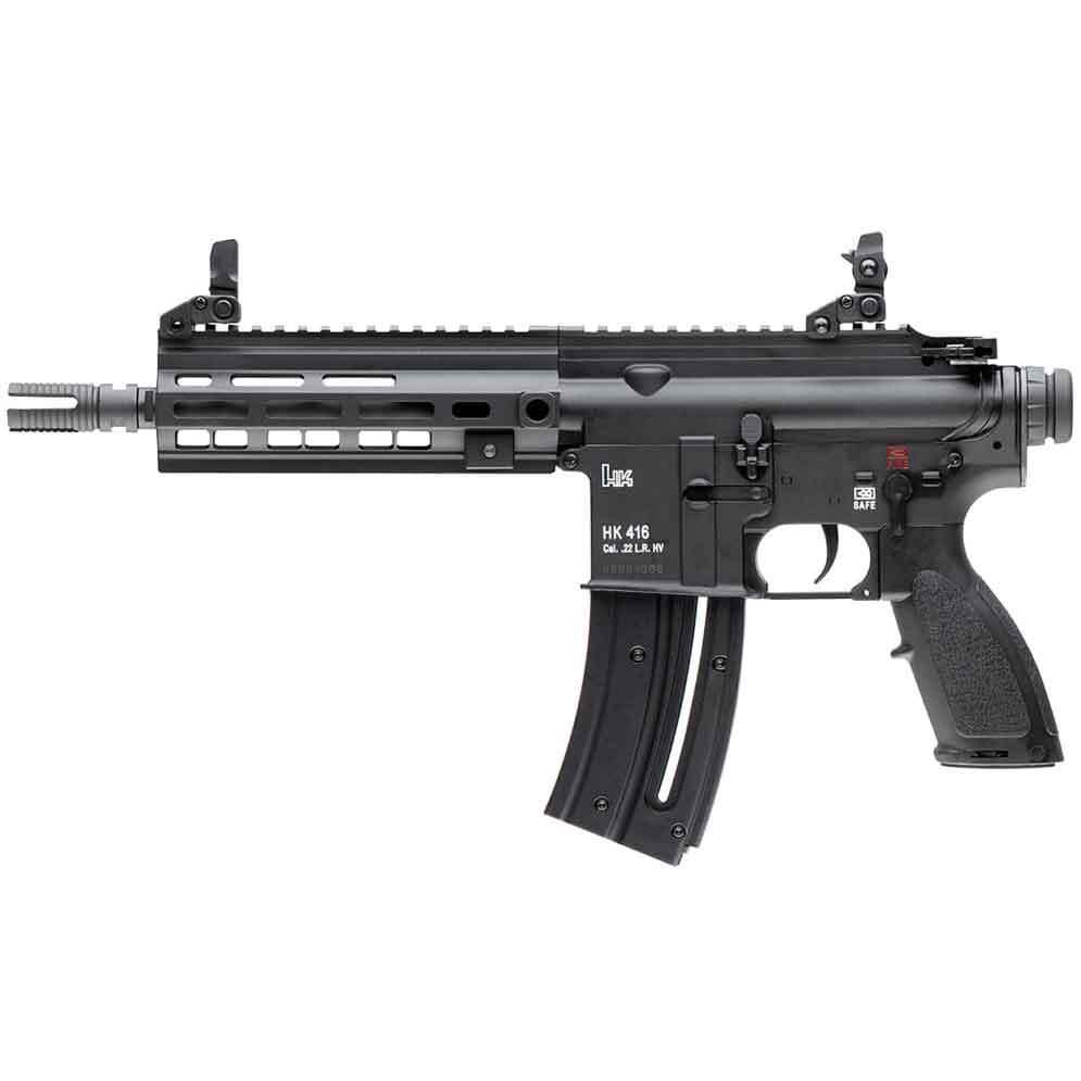 HK HK416 22 Long Rifle 8.5in Black Modern Sporting Pistol - 20+1 Rounds HK HK416 22 Long Rifle 8.5in Black Modern Sporting Pistol - 20+1 Rounds
